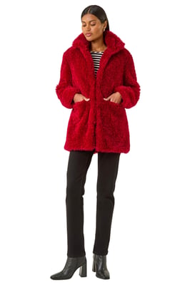 Curly Soft Borg Coat