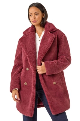 Oversized Boucle Coat