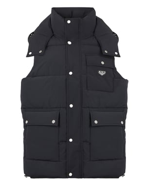 Nylon Pufferväst Gothic Plein
