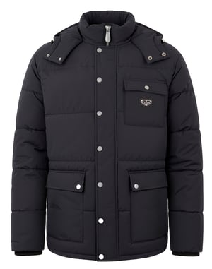 Nylon Pufferjacka Gothic Plein