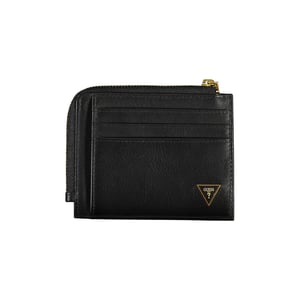 Guess Jeans Zwart Leren Portemonnee
