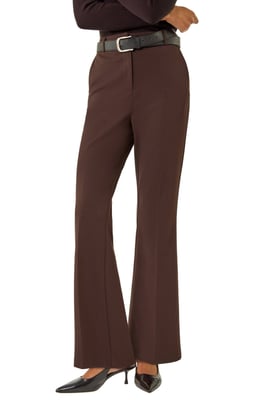 Bootcut Leg Stretch Trousers