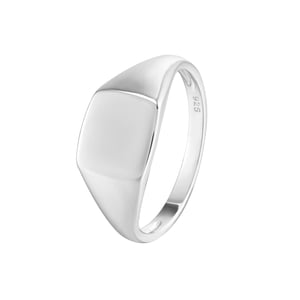 Gent's Sterling Silver Oval Signet Ring