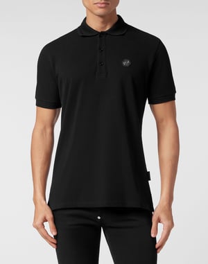 Poloshirt Skull