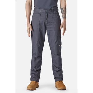 Dickies Action Flex Polyester Grijze Buitenbroek voor Heren