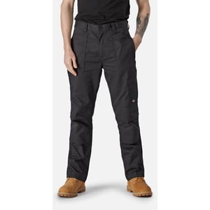 Dickies Action Flex Polyester Heren Zwarte Buitentrousers