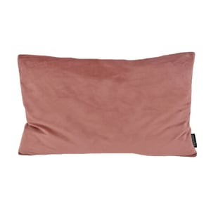 Gek op kussens! Velvet oudroze long | 30 x 50 cm | kussenhoes | polyester