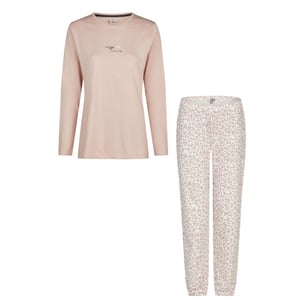 By Louise Dames pyjama set lang katoen dierenprint