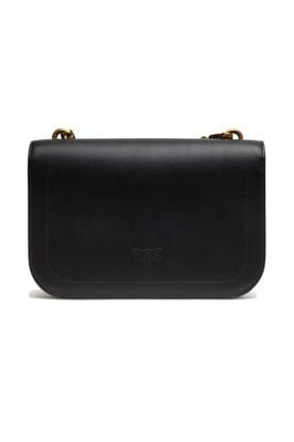Zwarte Leren Love Bell Classic Schoudertas
