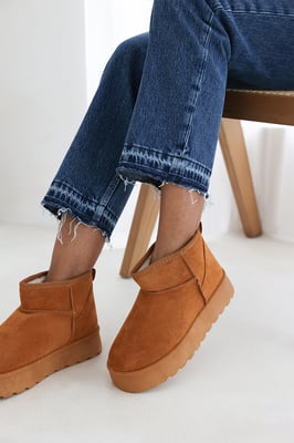 Wheres That From Womens 'Eveline' Platform Fur Lining Ankle Boots