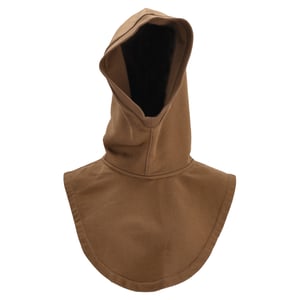 Burberry Hooded Dickey in Brown Cotton