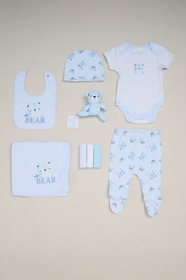 Cotton 10-Piece Baby Gift Set