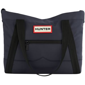 Hunter Nylon Midi Topclip Navy Tote Bag