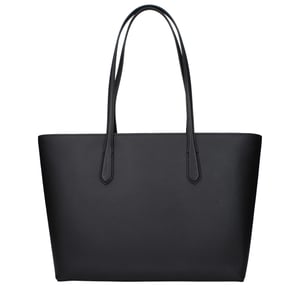 Black Fabric Shoulder Bag