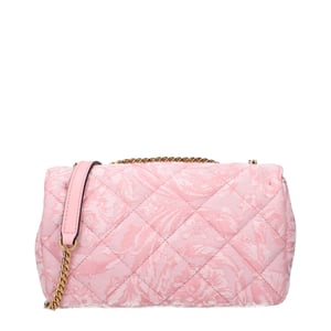 Roze Stoffen Schoudertas