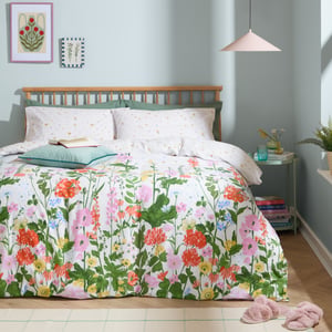Furn Cottage Garden Reversible Printed Duvet Cover Set