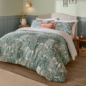 Wylder Topiary Reversible Duvet Cover Set, Super King