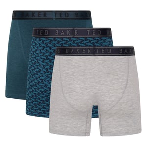 3-pack herr mjuka andningsbara bomull boxershorts