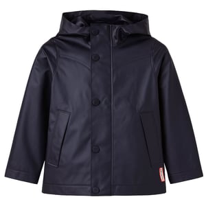 Hunter Original Vinyl Kids Navy Jacket