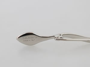 Silverbrons kristallspilla ormsmycke för män