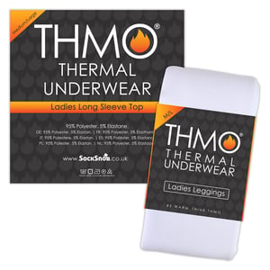 Ladies Long Sleeve Thermal Top & Thermal Leggings for Winter