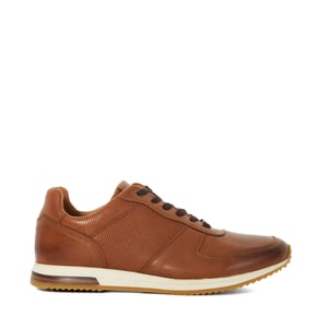 Dune Mens Trilogy Wf - Wide Fit Suede Lace Up Trainers