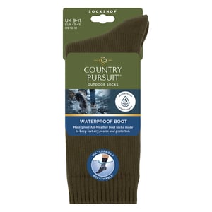 Mens Ladies Waterproof Outdoor Boot Socks - Durable Triple Layer Hiking Socks