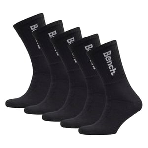 5 Paar Heren Crew Katoenen Sokken - Sport Ademend Comfort Sokken