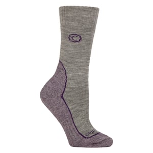 Ladies Wool Blend Cushioned Walker Socks for Hiking & Outdoor Comfort