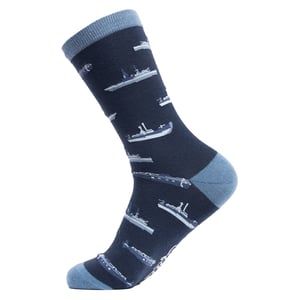 Vehicle Pattern Novelty Unisex Cotton Socks