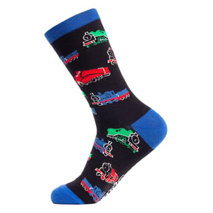 Vehicle Pattern Novelty Unisex Cotton Socks
