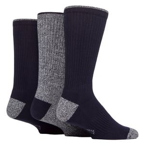 3 Pairs Mens Water Repellent Midweight Outdoor Socks for Hiking & Walking