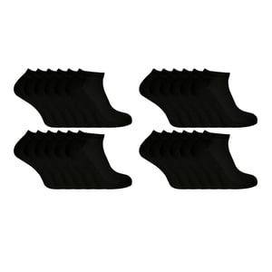Mens 24 Pairs Bamboo Cotton Sports Socks