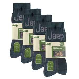 12 Pairs Mens Luxury Cushioned Cotton Hiking Socks