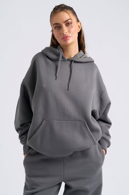 Charcoal Oversized Hoodie