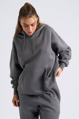 Charcoal Oversized Hoodie
