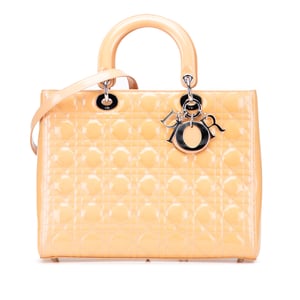 Lady Dior Quilted Handbag