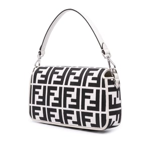 Baguette Ff Canvas Schoudertas