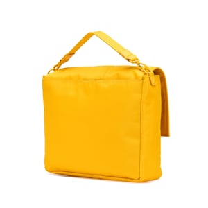 Handtas Gele Fendi Logo