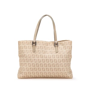 Ff Logo Canvas Tote Bag