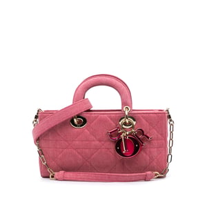 Dior Caro Denim Tote Bag