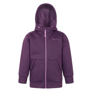 Mountain Warehouse Kinder/Kids Alpine II Full Zip Hoodie (Paars)