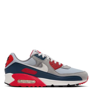 Nike Air Max 90 Men’s Trainers Grey/NavyRed