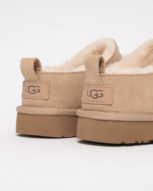 Womens Micro Boots in Beige