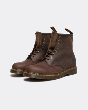 Shop Voor Dr. Martens 1460 Crazy Horse Dames Gaucho Bruin Leren Enkellaarzen