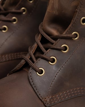 Shop Voor Dr. Martens 1460 Crazy Horse Dames Gaucho Bruin Leren Enkellaarzen