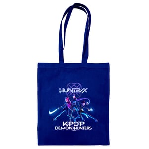 K-Pop Demon Hunters Trio Tote Bag (Navy Blue)