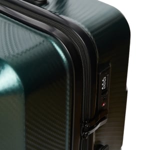 Duck and Cover Venture Suitcase (Pack of 3) (Dark Green)