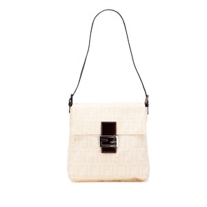 Baguette Shoulder Bag Ff Canvas