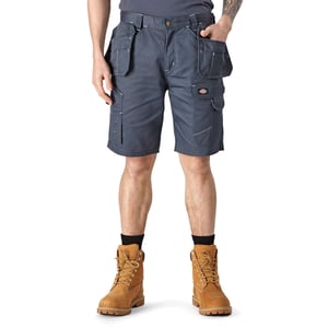 Dickies Redhawk Pro Arbets Polyester Herr Grå Arbetsshorts
